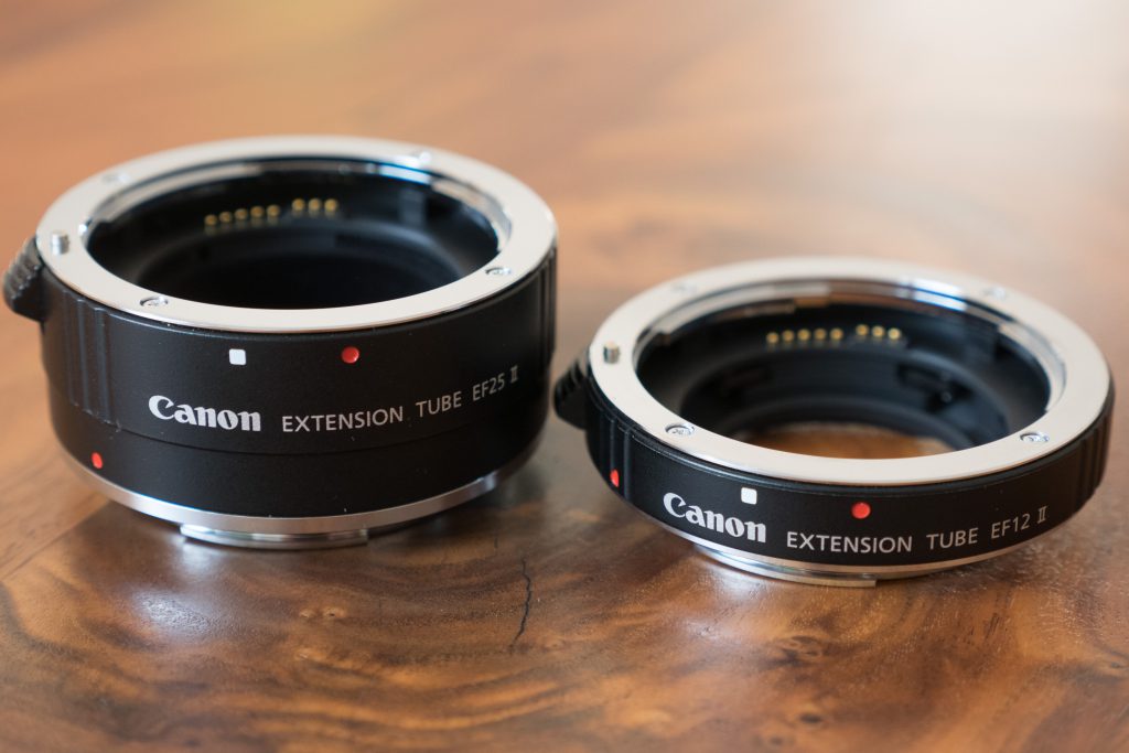 Canon lens extension tubes